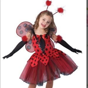 Ladybug  🐞 Costume with matching Gloves